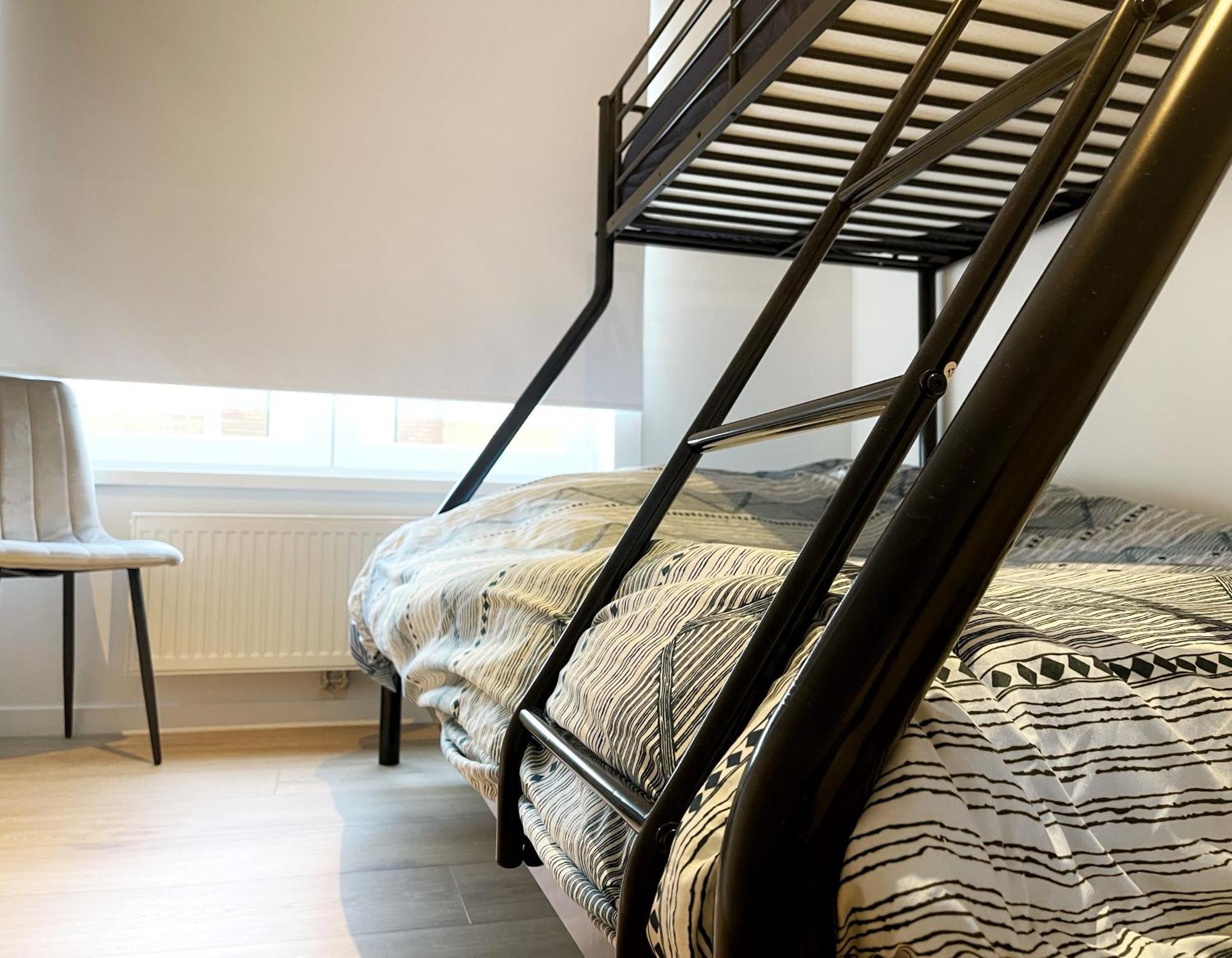 Luxury 3 Bedroom Apartment On The Top Floor With Panoramic View 奥斯滕德 客房 照片
